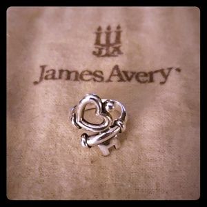 James Avery Key to my Heart ring size 7